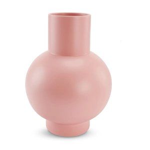 MOMA Design Store Raawii Strøm Vase, Large. in Coral Blush